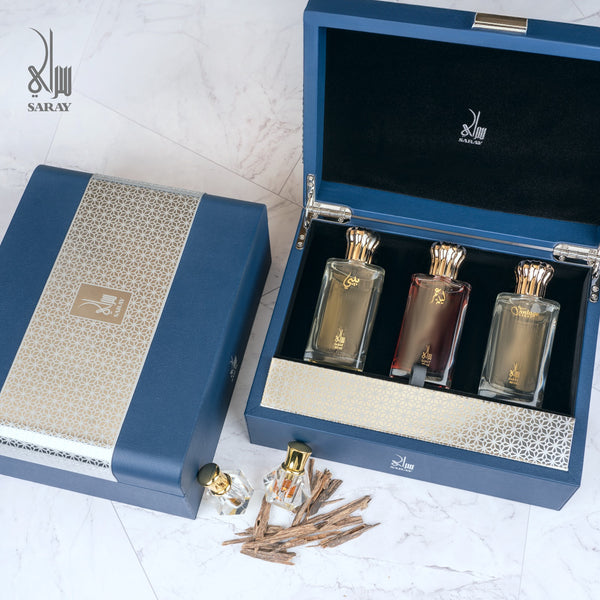 Box Leatherwood Blue-Silver